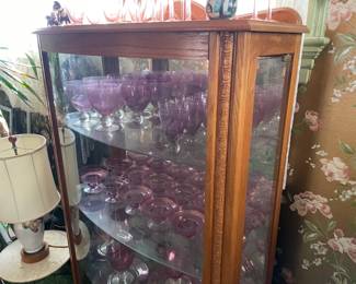 Wooden Side-Loading Glass Display Case