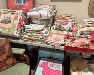 Bedding and linens