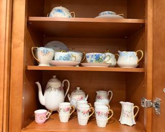 hand painted dish sets