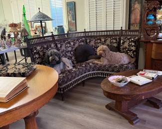 Stick and ball corner sofa 