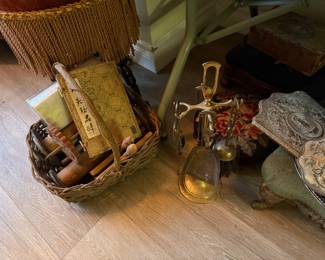 footstools & Misc mirrors/fans