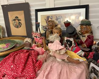 collection of toaster dolls