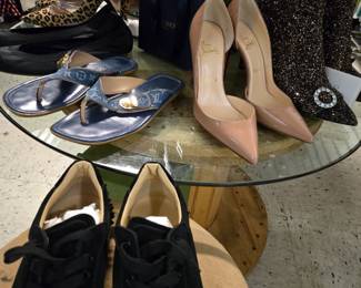 Louboutin Louis Vuitton Jimmy Choo etc