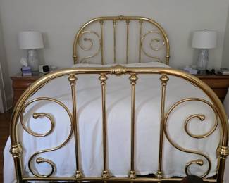Queen Brass Bed Frame
