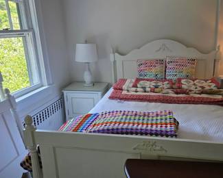 Go To Your Room Full White Beds w/trundles and nightstands