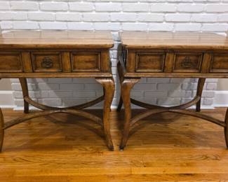 Vintage Bausman French Country Side Tables