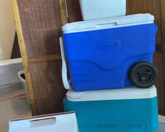 Four Ice Chests