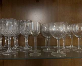 Wine Glasses 17 Total