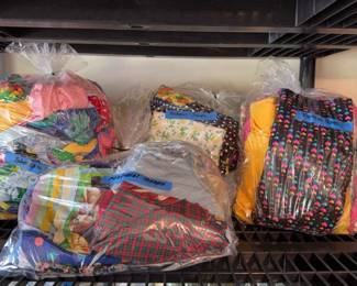 Four Bags Of Scrap Fabric
