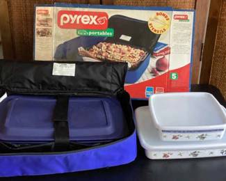 Pyrex Portables And Two Villeroy Boch