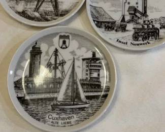 German Town Decorative Coasters