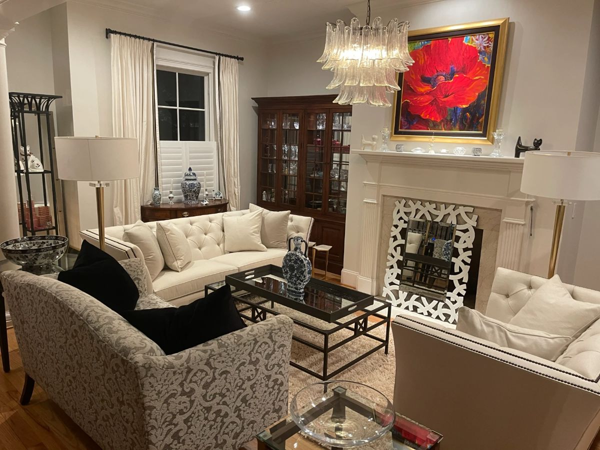 Ethan Allen Furniture, Simon Bull Art, Ethan Allen Lamps,
