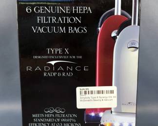 Riccar Radiance RADP & RAD Type X Vacuum Bags