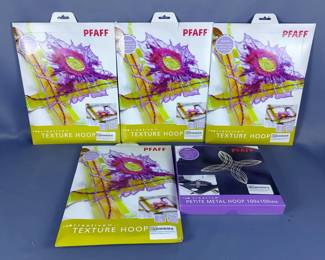 Pfaff Embroidery Hoops, Various Sizes