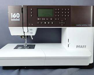 Pfaff Creative Ambition 640, 160 Year Anniversary Edition Sewing Machine