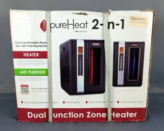PureHeat 2-in-1 Dual Function Zone Heater & Air Purifier, New In Box