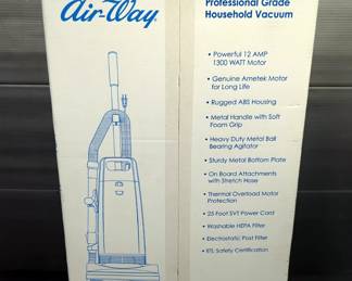 Air-Way Centuri Classic Upright Vacuum Cleaner, New In Box