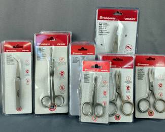 Husqvarna Viking Sewing Scissors and Tweezers