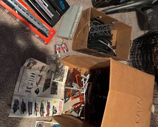 A couple Tyco train sets