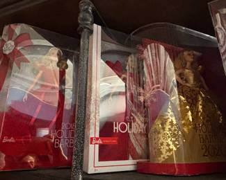 Holiday Barbies
