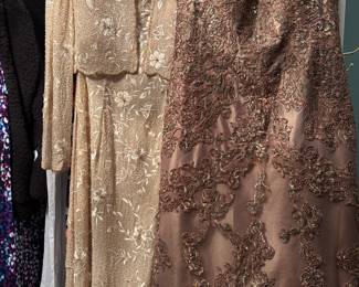 Elegant beaded formal dresses