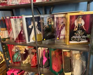 Holiday Barbies