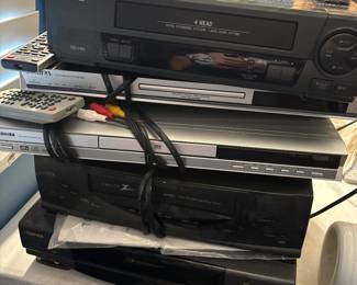 VCRs and DVDs
