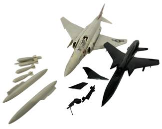 Vintage Model Planes and Space Shuttle
