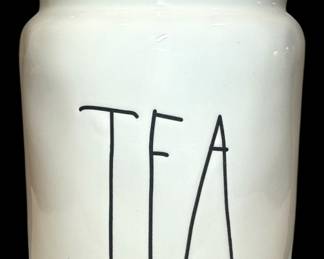 Rae Dunn Tea Canister