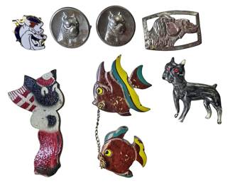 Assortment of Vintage Pins
