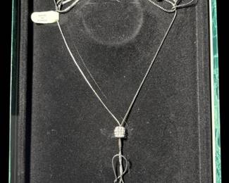 NEW Suzanne Somers Silver Tone Necklace