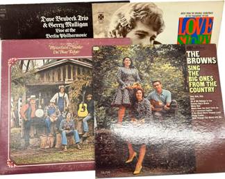 Mixed Lot Of Vinyl Records