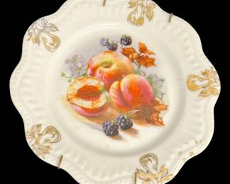 Vintage German Fruit Plate