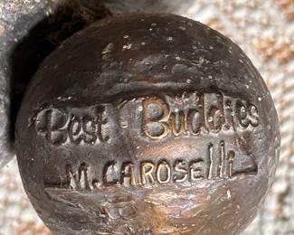 Marianne Caroselli sculpture. bronze 