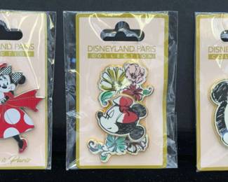 Disneyland PARIS NEW Trading Pins * Super Sweet & Chic Minnie Mouse