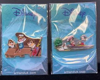Artland Disney NEW Trading Pins * Limited Edition 250 * Chip & Dale, Mickey & Minnie Mouse
