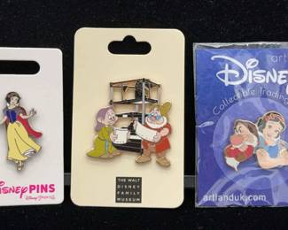 Disney NEW Trading Pins * Snow White & Grumpy Artland Of 200 Cert. Auth. * Dopey, Doc, Grumpy