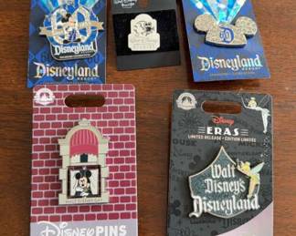 New Mickey Mouse Trading Pins * Limited Release Walt Disney Day & Tinkerbell 100yr Anniversary