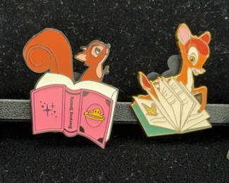 Disney Trading Pins * LoungeFly Storybooks * Sleeping Beauty, Snow White, Bambi, Aladdin