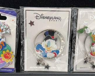 Disneyland Paris NEW Trading Pins * Limited Edition Donald & Daisy Duck, Scrooge McDuck & Nephews!