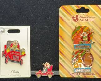 Disney NEW Trading Pins * Limited Release ‘Mr.Toad & Humphrey The Bear’