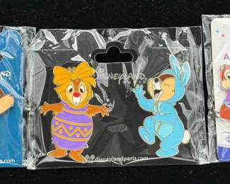 Disney NEW Trading Pins * Disneyland Paris Chip & Dale