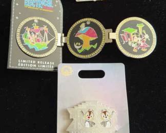 Disney New Trading Pins * 100yrs Limited Release Chip & Dale; 50th Electrical Parade Mickey Mouse