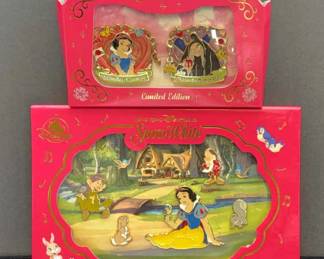 Hongkong Disneyland NEW Trading Pins * Limited Edition 2021 Snow White, Witch & 2~ Dwarfs