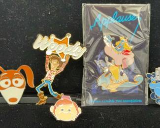 Disney NEW Trading Pins * Toy Story’s Woody * Limited Edition Sinbad