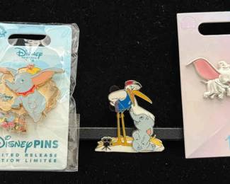 Disney NEW Dumbo Trading Pins * 2024 Limited Release Dumbo & Timothy The Mouse