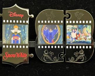 Disney Trading Pins * Special Edition Of 300 Evil Queen & Snow White And The Seven Dwarfs