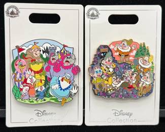 Disney NEW Trading Pins * The Seven Dwarfs & The Robin Hood Family