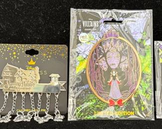 Disney NEW Trading Pins * Snow White’s The Seven Dwarfs & Evil Queen * Limited Edition * Paris