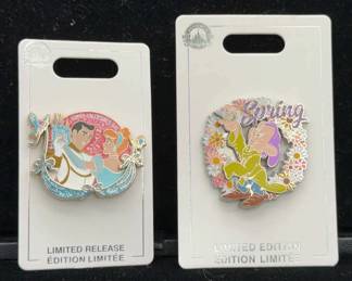 Disney NEW Trading Pins * Limited Edition Dopey in Spring * Limited Release Cinderella & Prince